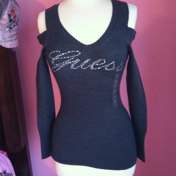 Charcoal Grey guess top