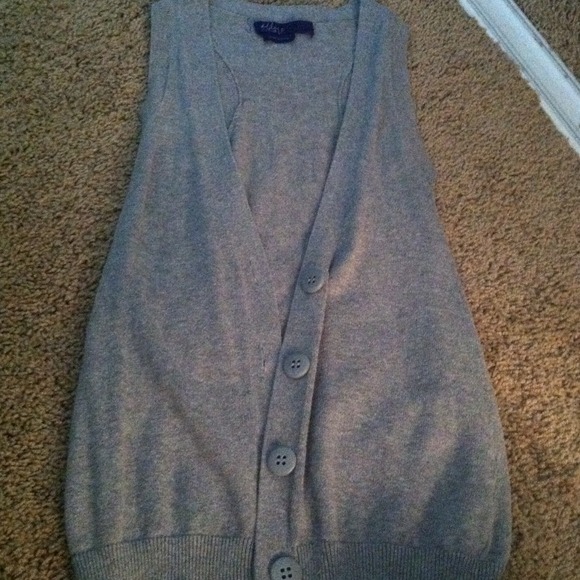 Gray vest