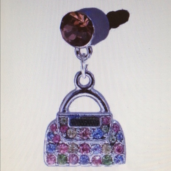 Multi-Colored Purse Charm - Picture 1 of 1