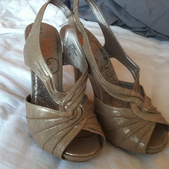 Gold heels