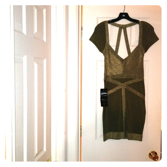 ❌TRADED❌ Bebe bandage dress. New with tags.