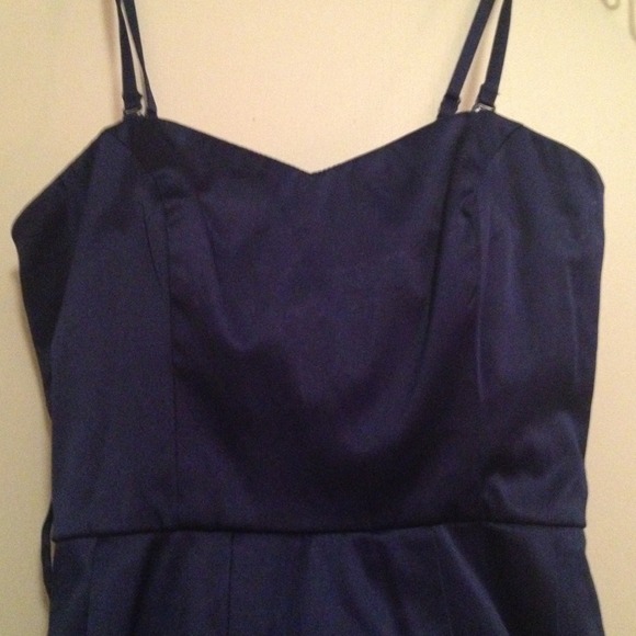 Royal blue sweetheart dress - Picture 2 of 2