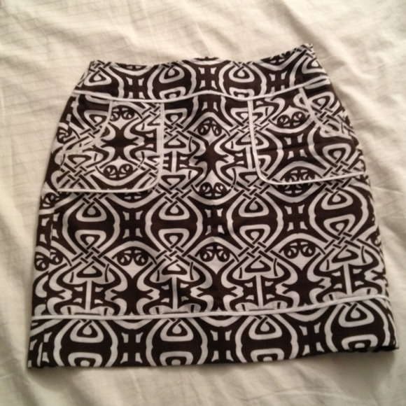 A-line tribal skirt by Ann Taylor