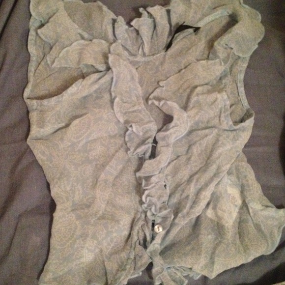 Light blue crop top - Picture 3 of 3