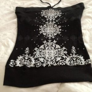 Embellished Halter top