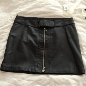 New black leather sjirt