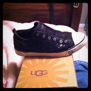 Ugg black sequin tennies