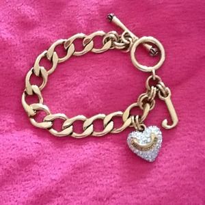 Gold juicy charm bracelet ✋✋on hold for @so4reel✋