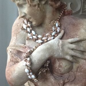 VINTAGE Costume NECKLACE & BRACELET