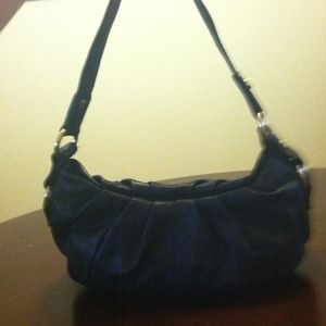 Black leather simply Vera Vera Wang purse