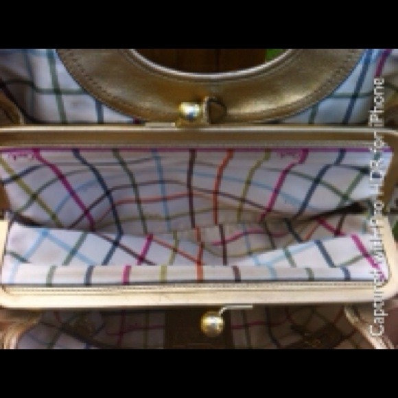 Authentic NOT OUTLET- COACH Ergo Pleated Framed - Picture 2 of 4