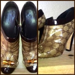 Gucci leather boots from Paris