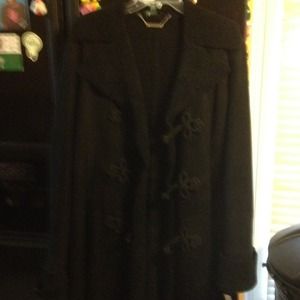 Black Ralph Lauren Lamb long