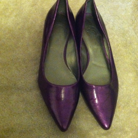 🚫HOLD🚫Purple pointy toe flats
