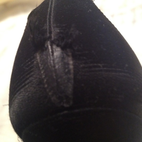 Authentic Prada Satin Heels w/ Crystal Studs - Picture 3 of 3