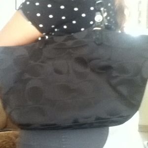 Authentic coach purse liposses make up and earring