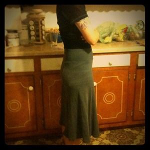 Grey American Apparel skirt