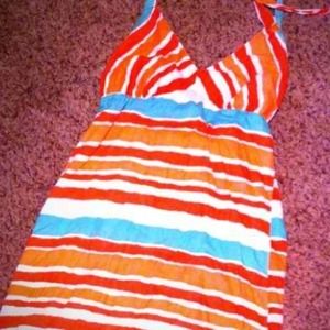 Reserved! Maxi dress! Striped.