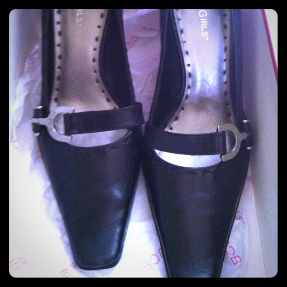 ✋bcbg  black heel✋