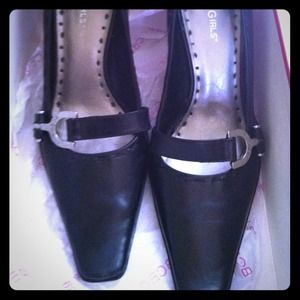 ✋bcbg  black heel✋