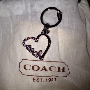 ✋Trade with @lvbel Authentic Coach keychain 💗