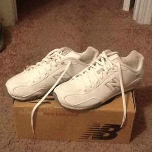 White New Balance shoes
