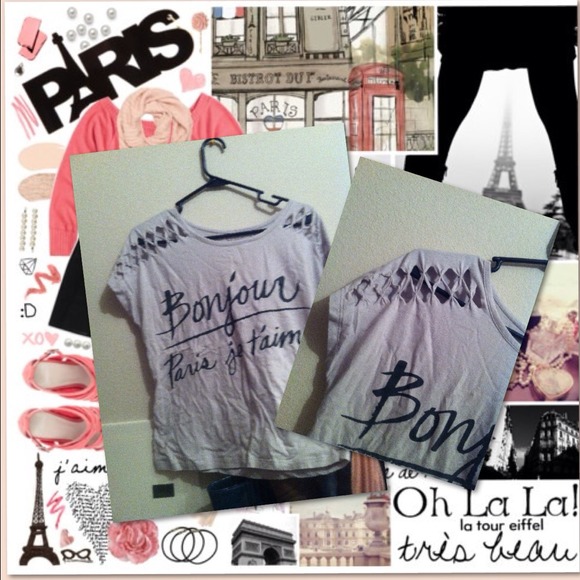 Cut-out Shoulder Tee!!!