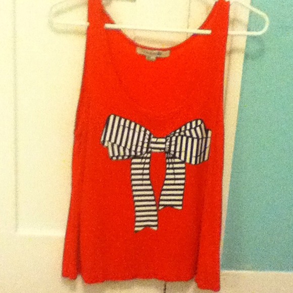 Red forever 21 tank