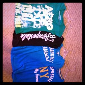 4 Aero shirts BUNDLED! Almost $100 off! 😱