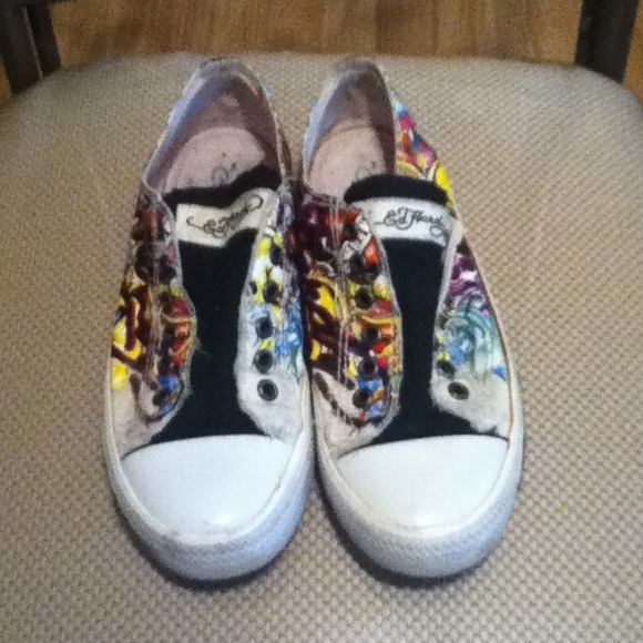 Authentic Ed hardy sneakers