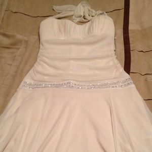 🌟🌟🌟Reduced🌟🌟🌟Dressy beige chiffon dress