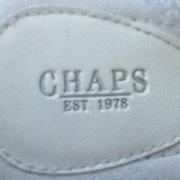 HOLD for @lyntran🌺Chaps White Wedge Sandals - Picture 3 of 4