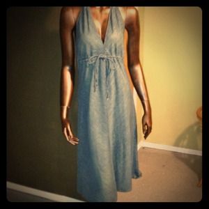 Diesel Denim halter sundress