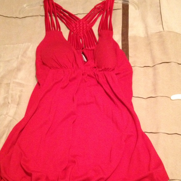 Red dress