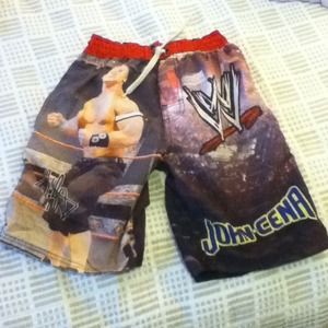 John Cena Swimming Shorts With Laces
