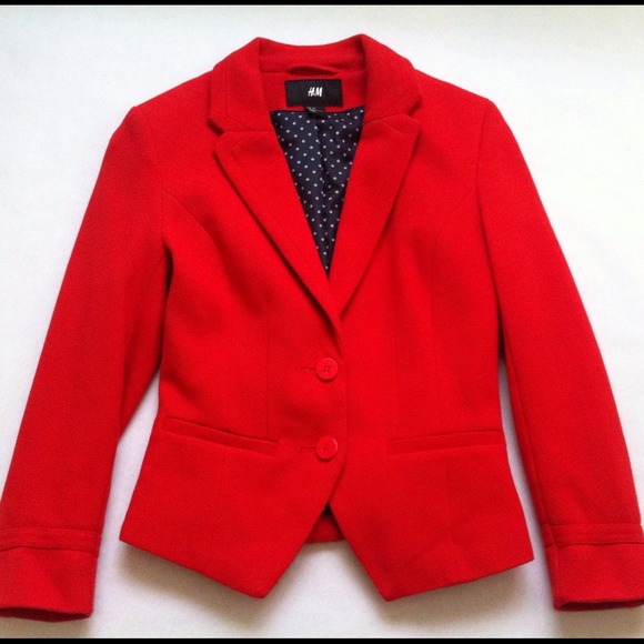 H&M Jackets & Blazers - Red blazer