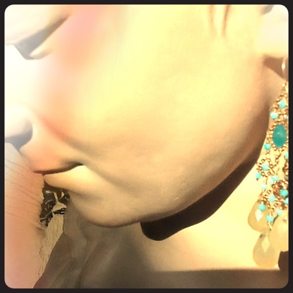 [ RESERVED]@erose114Semi Precious EARRINGS 3 sets