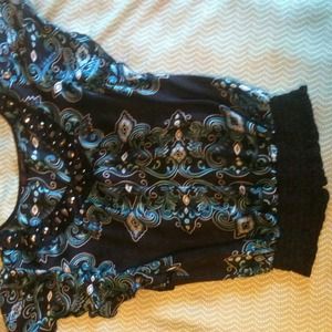 dress shirt and necklace bundle!