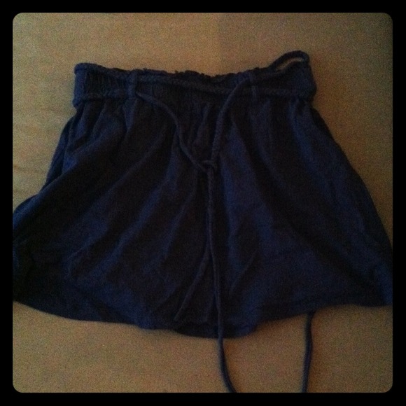 Navy blue skirt