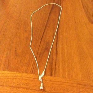 Jewelry - Silver Necklace w/Teardrop Jewelry - Silver Necklace w/Teardrop