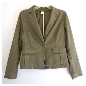 RESERVED 🔥On Sale!🔥Gap Green Khaki Blazer