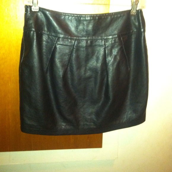 Leather Skirt