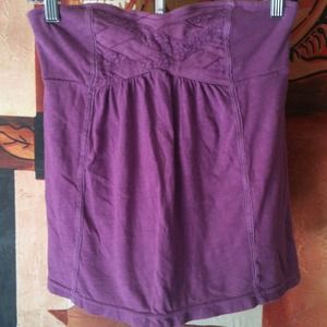 🌟SOLD🌟 Cute purple tube top