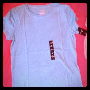 St Johns Bay Tee in Bachelor Buttom