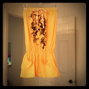 Hand made dress from a Filipino dress maker.