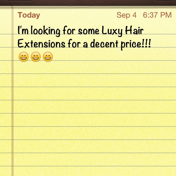 Looking for Luxy Hair Extensions!!! - Picture 1 of 1