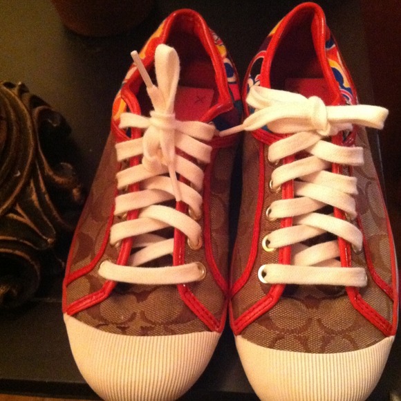 Coach tennis shoes