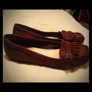 REDUCED American Eagle dark brown loafers