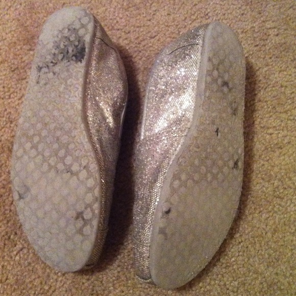 Silver sparkle TOMS - Picture 2 of 4