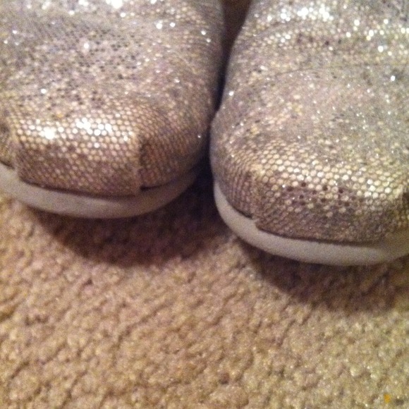 Silver sparkle TOMS - Picture 4 of 4